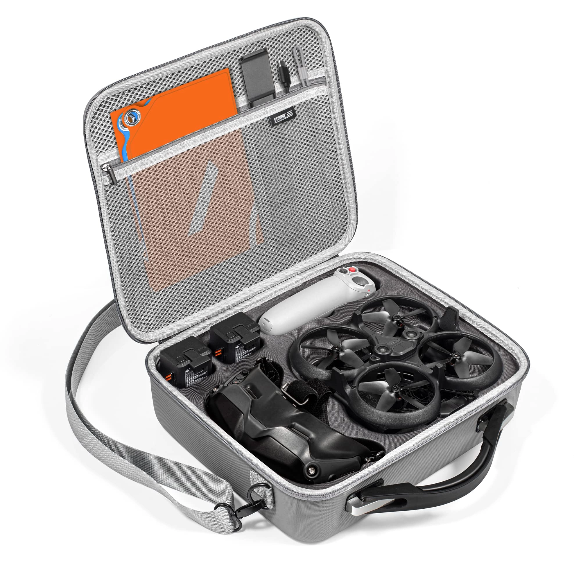Avata Carrying Case - 32 x 12 x 30 cm DJI Avata Goggles V2 portable hard shell