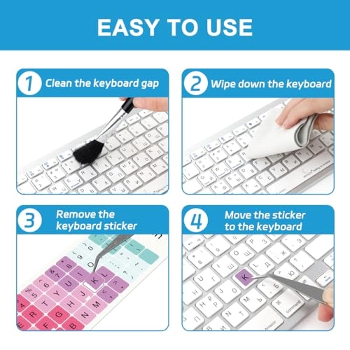Keyboard Stickers - English