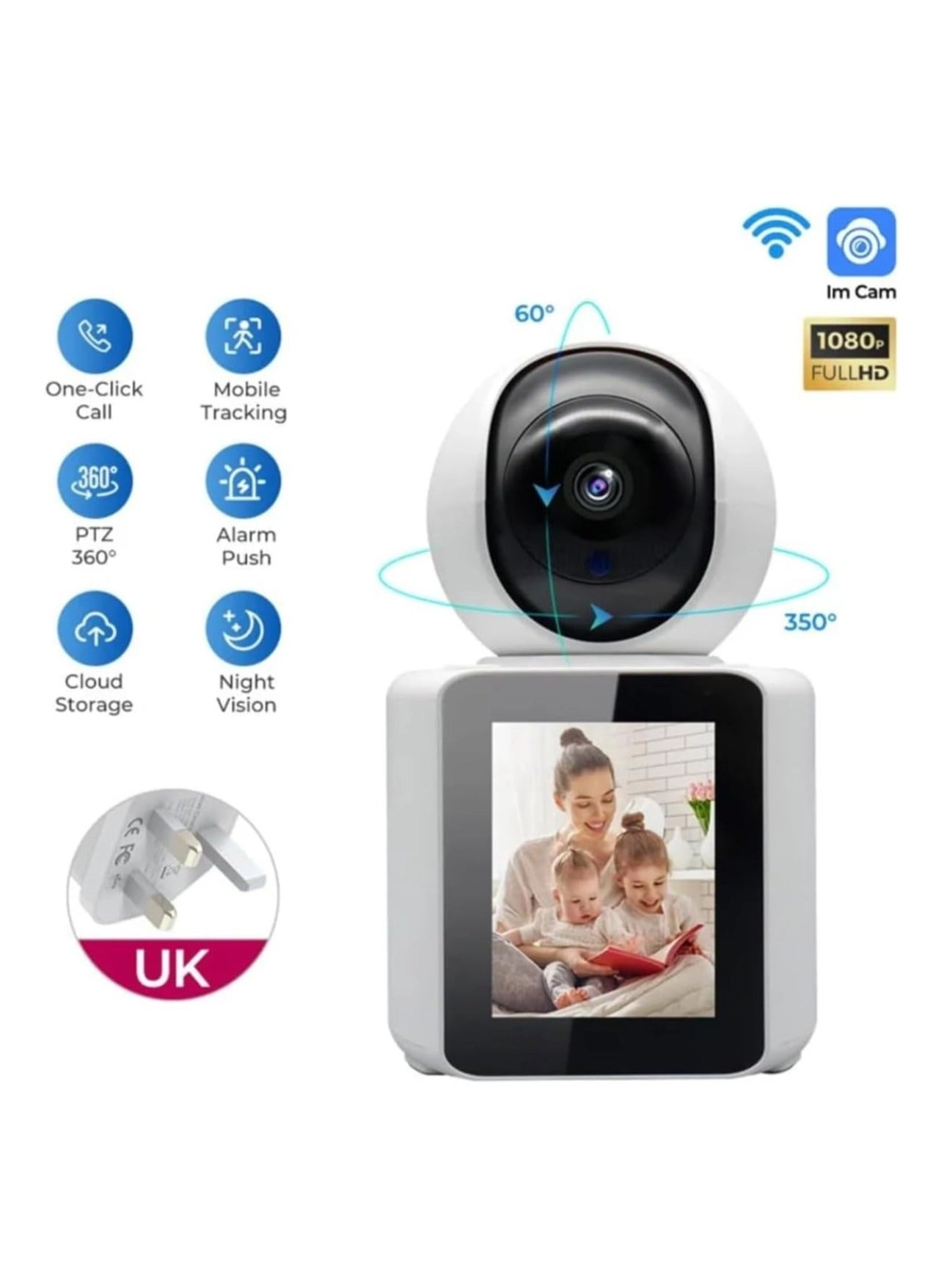 Smart Wifi Camera - 2.8"