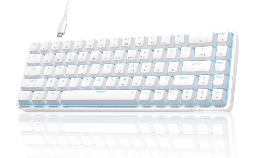 Dk68 - QWERTY Wired/Wireless