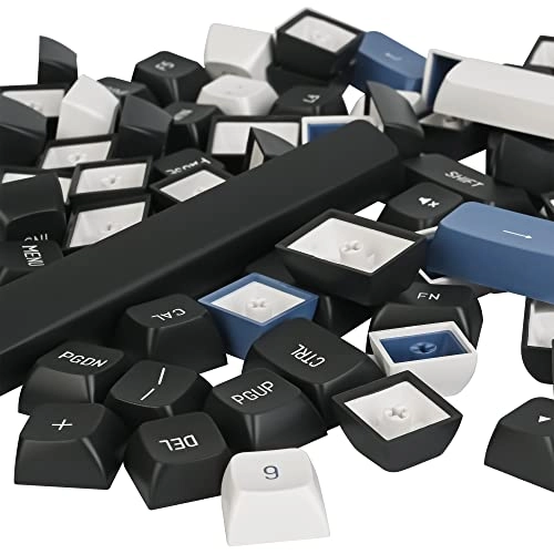 160 Keycap Set - Double Shot CSA Profile White Arctic