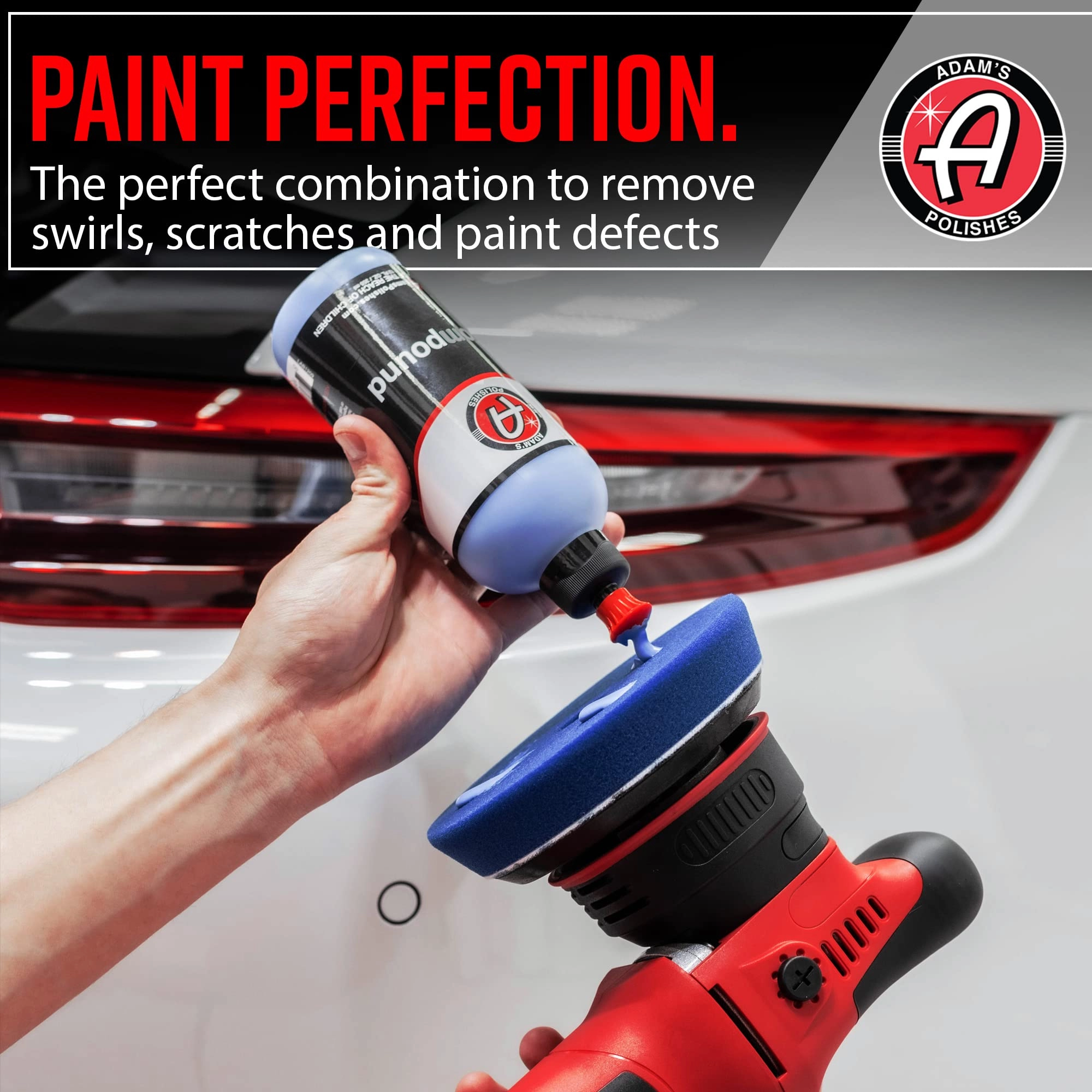 9mm Dual Action Car Polishing Kit - 1000W