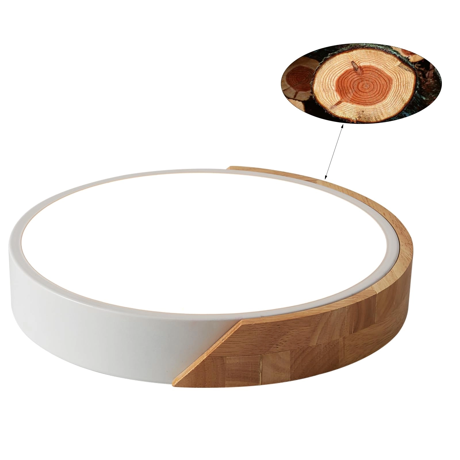 Flush Ceiling Light - 6000K 4000K 3000K Dimmable