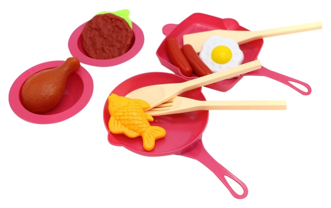 Little Treasures Cooking Frying Grilling Playset