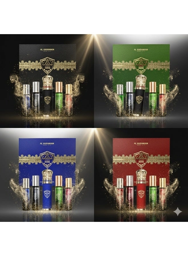Al Haramain Sheikh Royal + Sheikh Warrior + Sheikh Majestic + Sheikh Knight - Extrait de Parfum 4 piece(s)