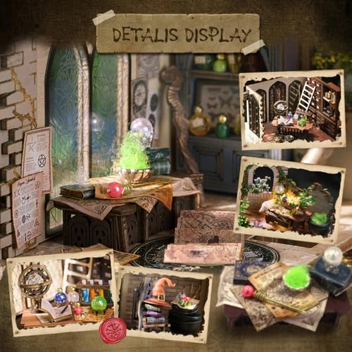 DIY Miniature House Kit - Magic Workshop 1:24