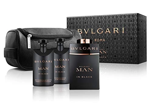 Man In Black Eau de Parfum Spray + Man In Black After Shave Balm + Man In Black Shampoo And Shower Gel + Pouch - Eau de Parfum Spray 4 Piece