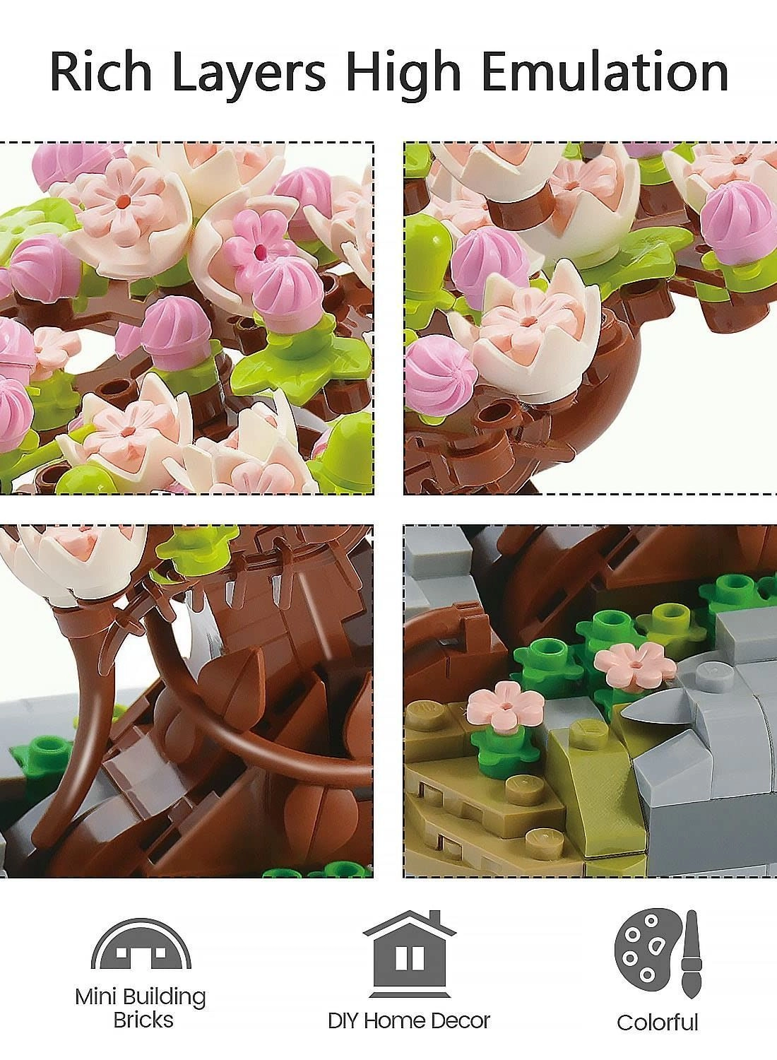 Mini Sakura Bonsai Tree - 426pcs