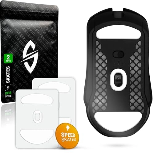 DPS Glides - Pack of 2 PTFE for Steelseries Aerox 9, 5, 3 (Ghost)