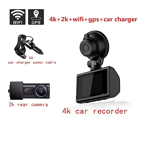 Dual Lens Car Recorder - 3840x2160