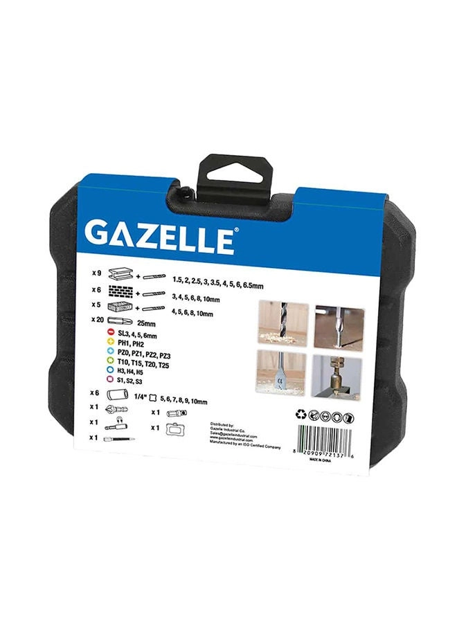 Combination Drill Bit Set - Metal 51 piece(s)