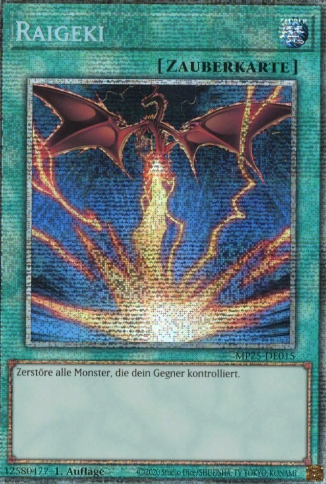 MZTCG Yugioh Raigeki MP25-DE015 - German