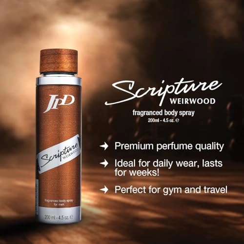 Scripture Weirwood - Eau de Toilette + Scripture Weirwood - Body Spray - Oriental Floral and Woody 2