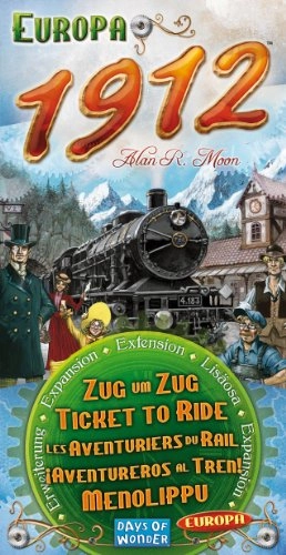 Ticket To Ride: Europe 1912 Expansion Pack