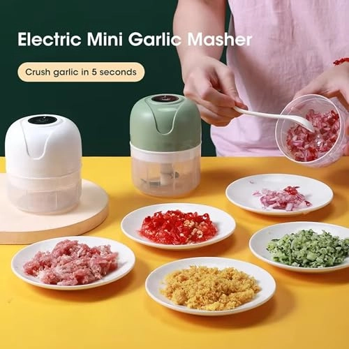 Electric Garlic Chopper - 250 Millimeters USB-powered