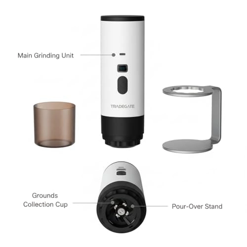 Portable Self-Heating Coffee Maker - Wireless Fast Brewing LCD Display 50 Cups Capacity