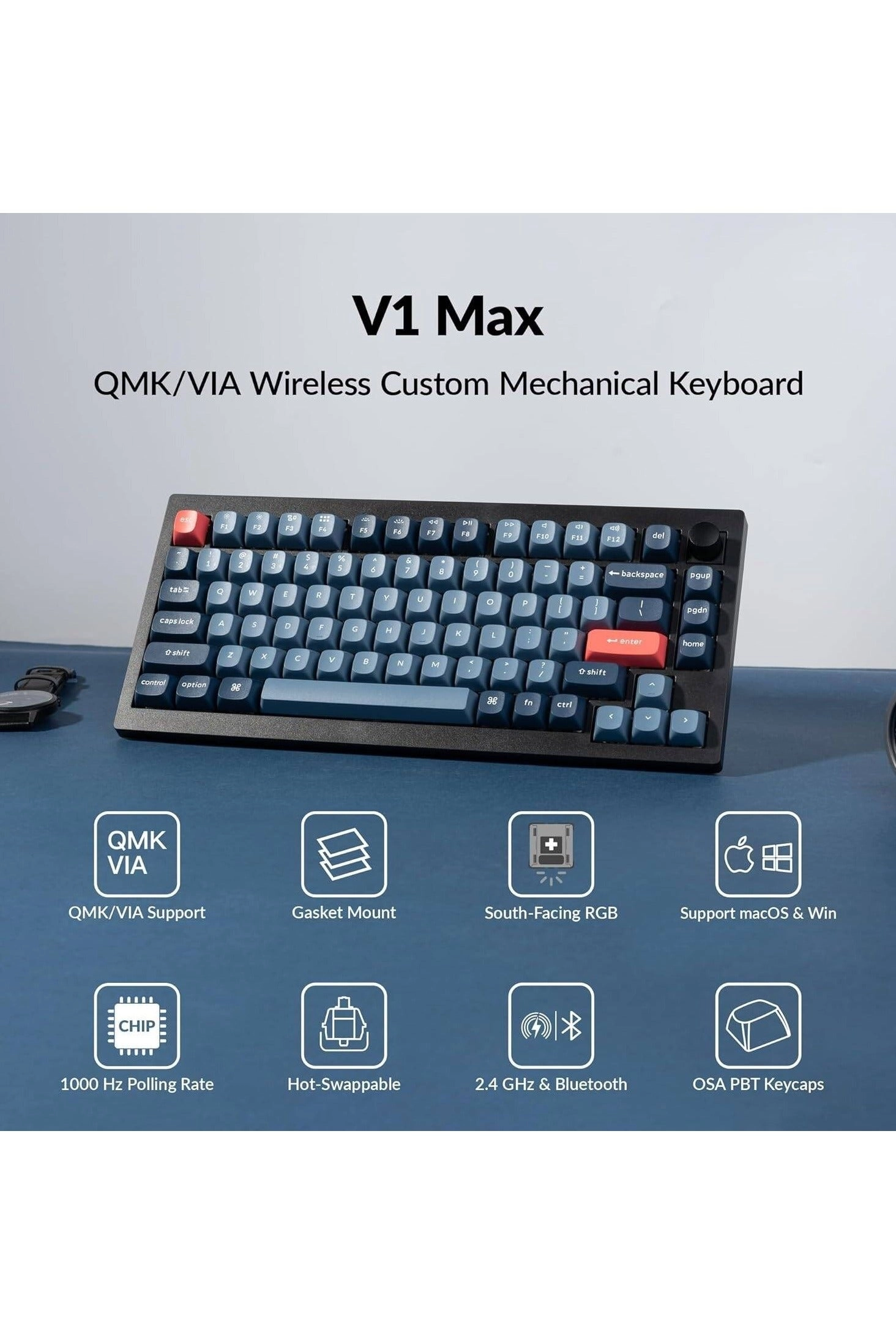 V1 Max - Wired/Wireless