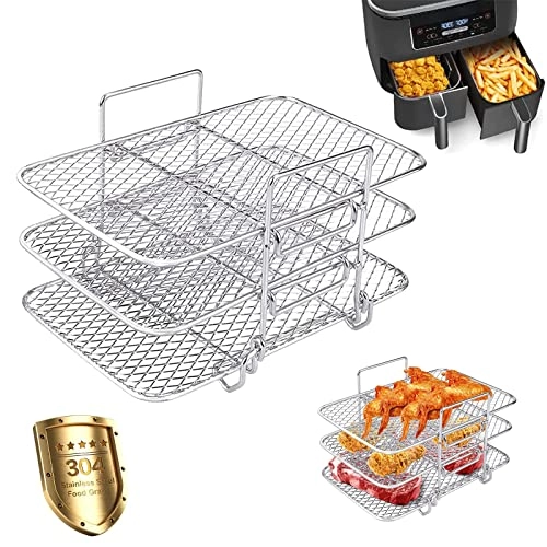 3-Layer Air Fryer Rack - Stainless Steel 1 piece(s)