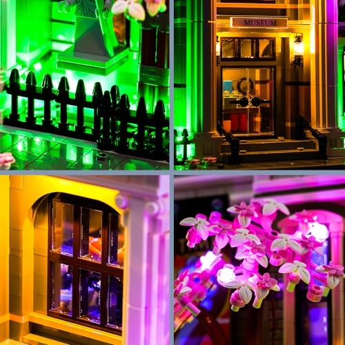 LED Light Set for LEGO 10326 Natural History Museum - Copper conductor