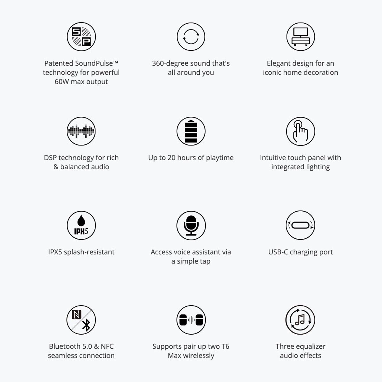 Element T6 Max - Bluetooth Speaker