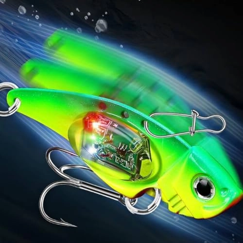 LED Flash Light Bait - Eye Shape Design Multicolor Flash