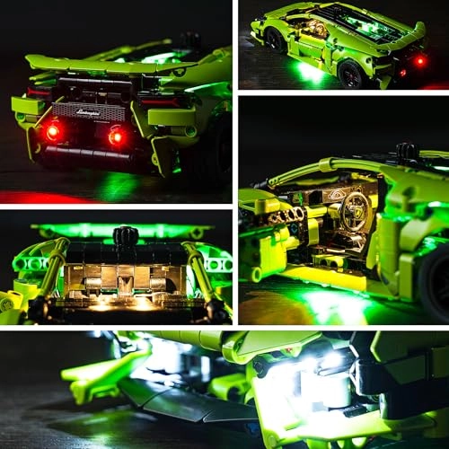 LED Lighting Compatible with Lego Lamborghini Huracán Tecnica 42161