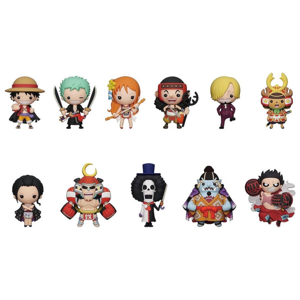 FUNKO POCKET POP KEYCHAIN Monogram One Piece Netflix 3D Foam Bag Clip Series 2