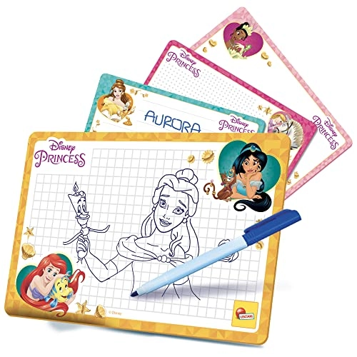 Princess Pocket Drawing School - 4 Colourful Felt Pens