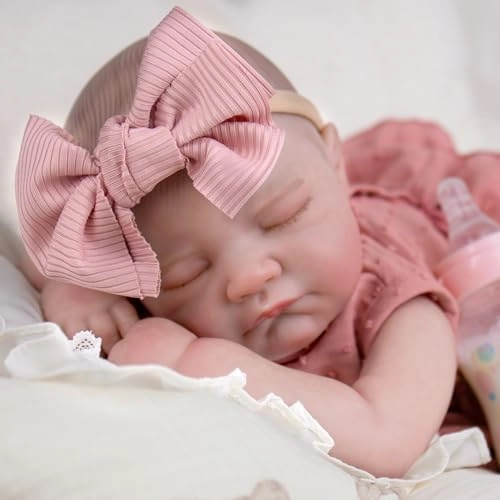 Reborn Baby Doll - 20-inch Vinyl Soft Cloth Body Girl Ages 3+