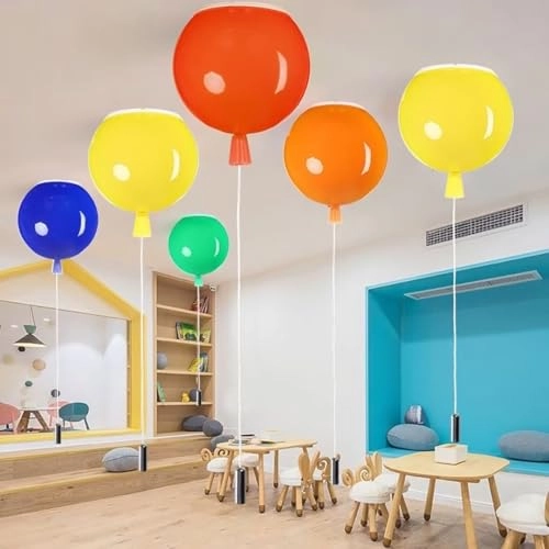 Balloon Ceiling Light - warm light