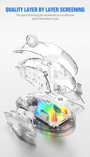 Upgraded Wireless Gaming Mouse - Radio Frequency