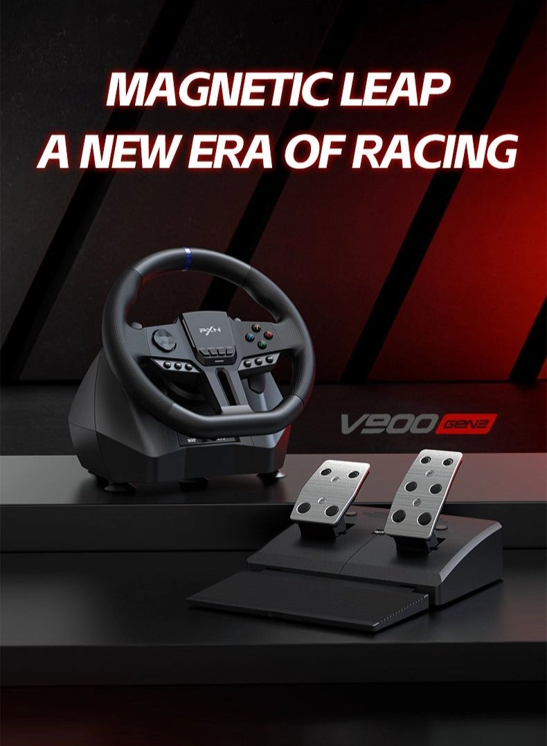 V9 Gen 2 Racing Wheel & Pedals - PC/Xbox/PS4/Switch