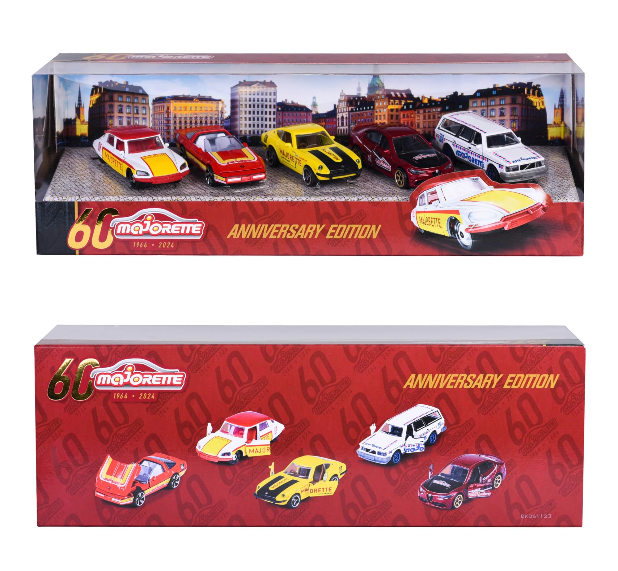 DS 21 + Datsun 260 Z + Volvo 240 GL + Corvette 1990 ZR-1 + Giulia - 5pcs