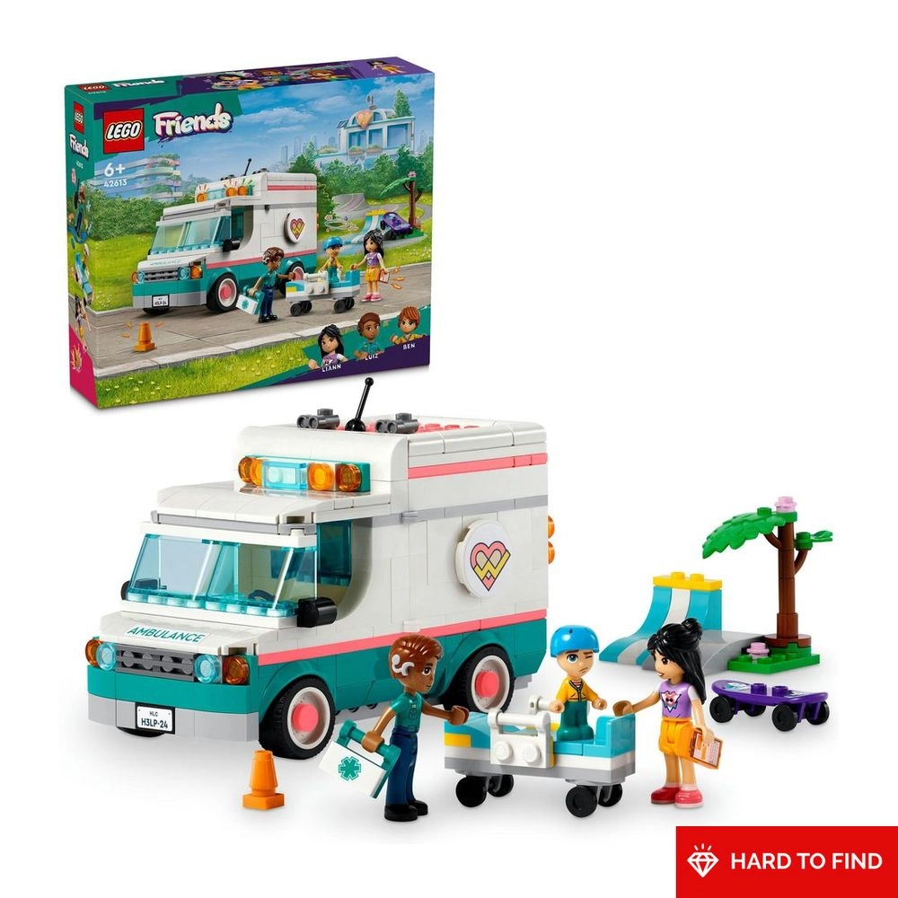 LEGO Friends Heartlake City Hospital Ambulance
