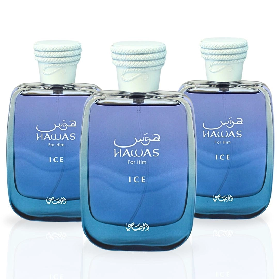 Rasasi Hawas Ice Eau de Parfum 100ml Pack