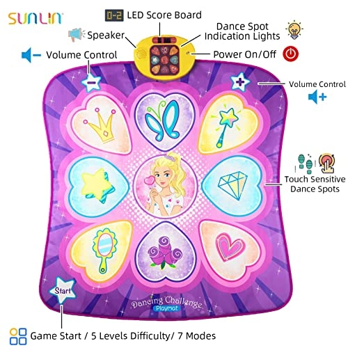 Sunlin Dance Mat Musical Toy - 3-10 years