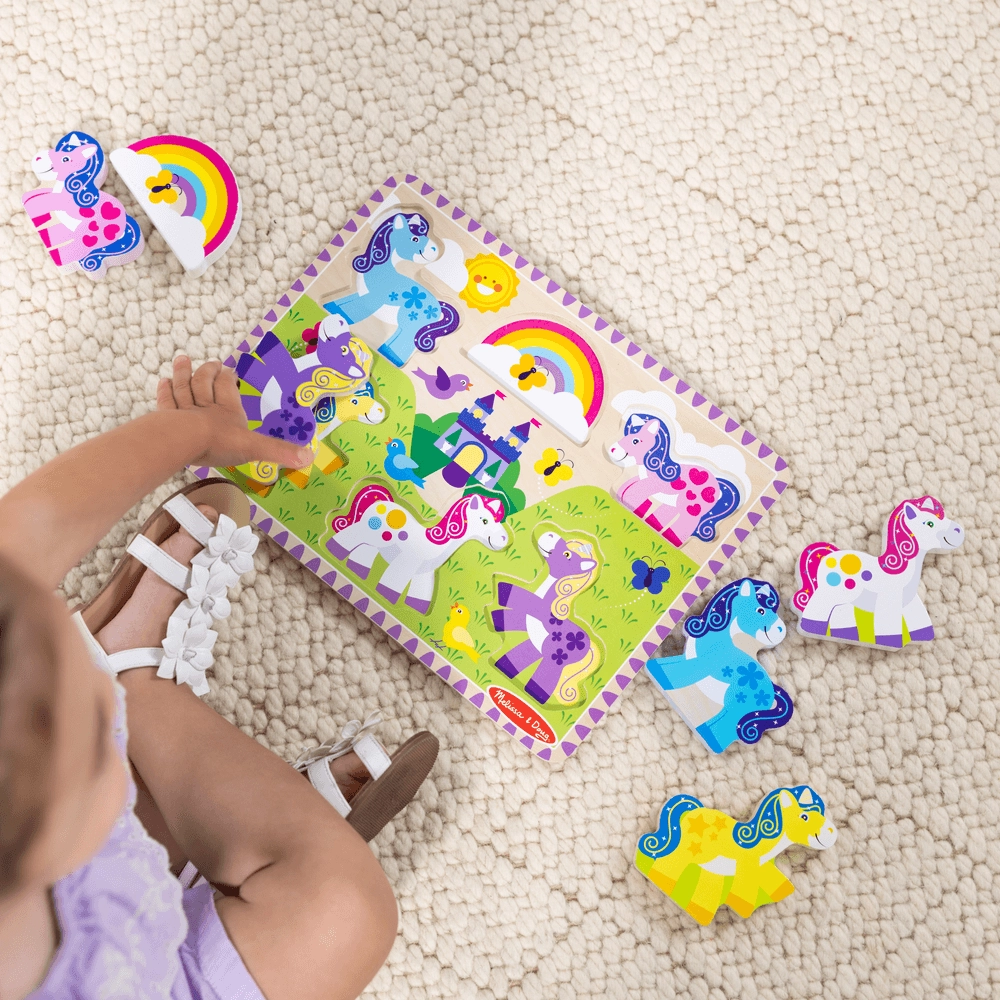 Unicorn Chunky Puzzle - Suitable for 2 years & above