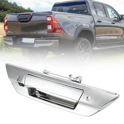 Trunk Handle Backup Camera - 150-170 Degrees Silver