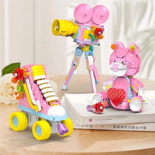 3-in-1 Creator Building Kit - Roller Skates Film Projector