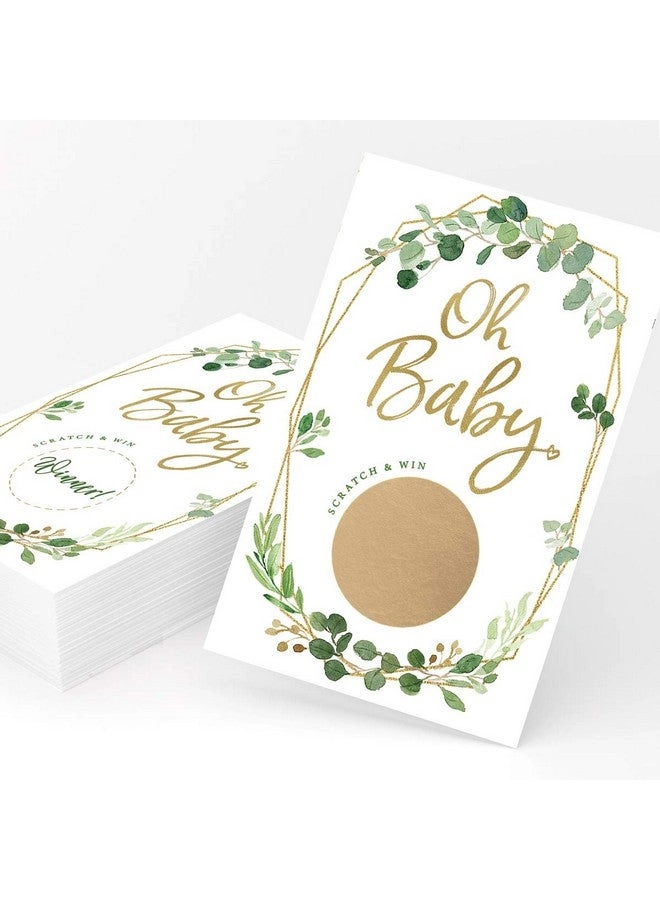Printed Party Baby Shower Game - English