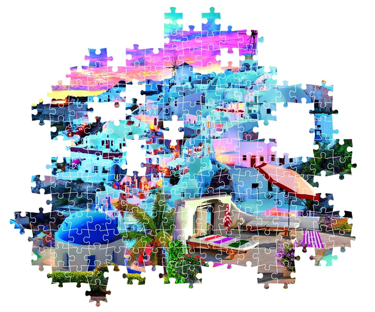 HQC Greece View Puzzle (527-35540) - 500 pcs