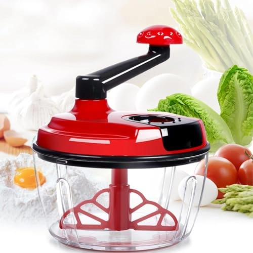 Manual Food Chopper - Gray ABS