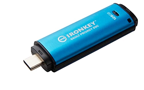 Ironkey Vault Privacy 50 - USB 3.2 Gen 1 USB Type C 128GB