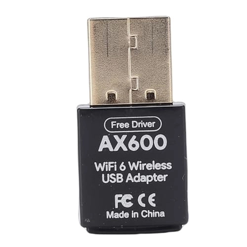 WiFi 6 USB Adapter - 2.4GHz 5GHz USB 2.0 Wireless