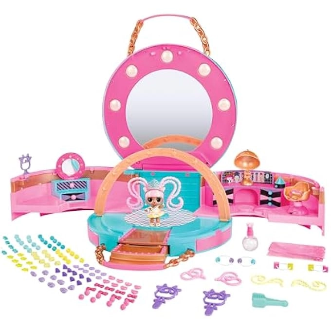 Generic HAIR BEADS SALON PLAYSET - 4+ years