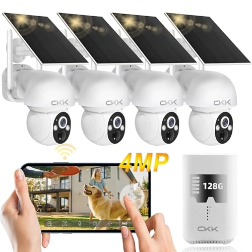 CKK Solar Security Camera System 2.5K