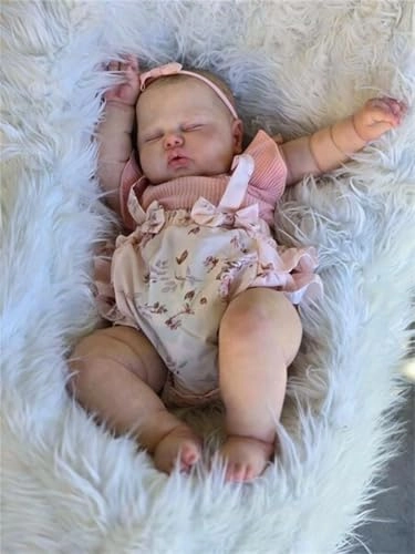 Reborn Baby Doll - 24 inch Silicone Vinyl