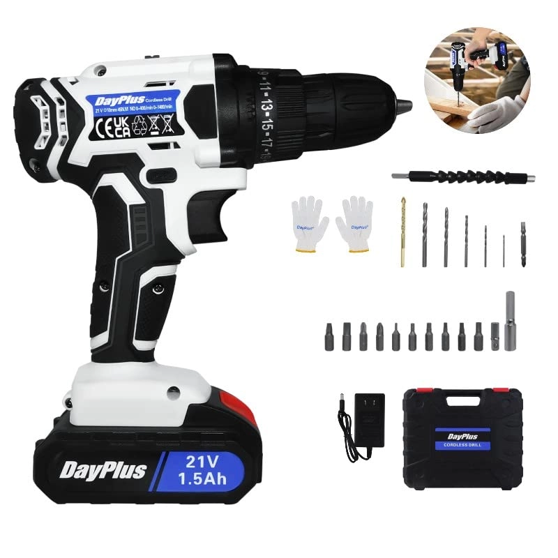 Cordless Drill7 - 1.3E+3 Milliamp Hours