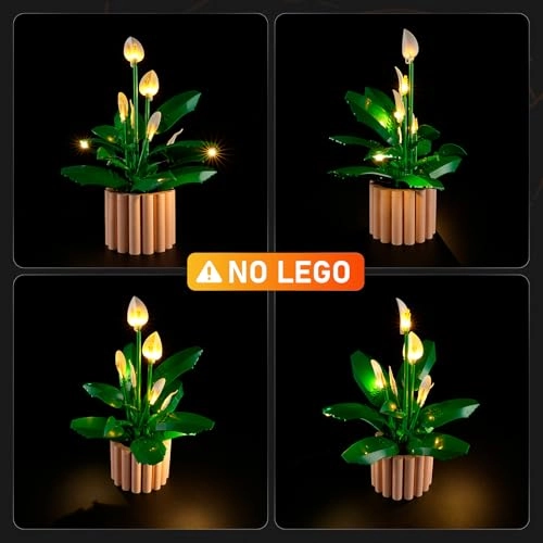 Set of Lights for Lego Spatiphyllo (11504) - LED Plug-and-play