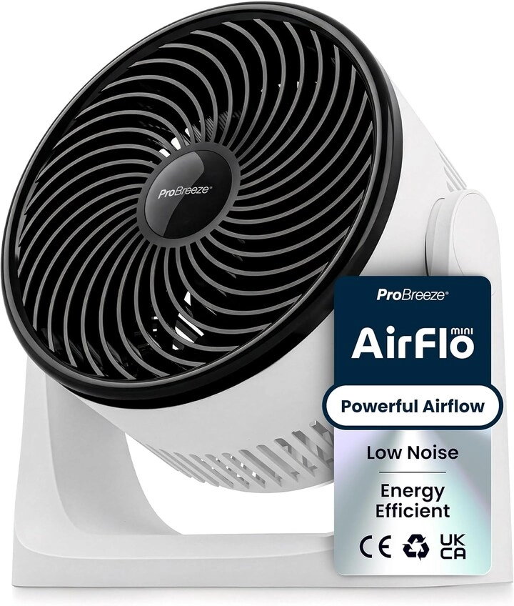 Pro Breeze AirFlo Mini - 3 Speed 90° Variable Tilt